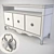 Elegant Bernhardt Auberge Console 3D model small image 3