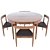 Hans Compact Dining: Clever & Space-Saving 3D model small image 2
