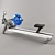 Ultimate Fluid Rower Machine 3D model small image 1