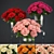 Ralph Lauren Crystal Vase with Assorted Rose Bouquet 3D model small image 1