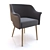 Elegant Ergonomic Chair - 001 3D model small image 1