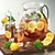 Refreshing Lemon Iced Tea 3D model small image 1