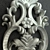 Elegant Carved Decor 001 3D model small image 3