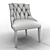 Thibaut Belaire Accent Chair 3D model small image 3