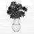 Elegant Blossom Vase 3D model small image 3
