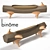 Binome RONCE Bench - Modern and Stylish 3D model small image 1