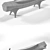 Binome RONCE Bench - Modern and Stylish 3D model small image 3