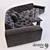 Elegant Modular Sofa CHANCE 3D model small image 2