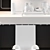 Cliff Console: Modern Decor Set 3D model small image 3