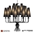 Modern Silvestro Chandelier MM Lampadari 3D model small image 1
