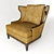 Title: Winslow Wingchair | Classic Elegance for Your Living Space 3D model small image 1