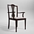 Vintage London Chair 3D model small image 1