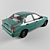 Chevrolet Lanos: Smooth Unsewn Exterior 3D model small image 2