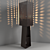 Elegant Cantori Floor Lamp 3D model small image 1