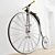 Retro Ride Classic Bicycle 3D model small image 3