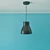 Hektar Pendant Light: Stylish Dining Illumination 3D model small image 3