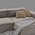 Cantori BassetHound Sofa 3D model small image 2