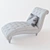 Natalia Chaise Lounge: Elegant Comfort 3D model small image 2