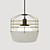 Urban Chic: Bluff City Pendant 3D model small image 1