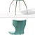 Elegant Callas Chair: Frans Schrofer 3D model small image 2
