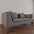 Sleek, Stylish Ultra Modern Sofa 3D model small image 2