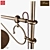 Elegant Portico Lamp: Art.427 3D model small image 3