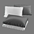Cozy Comfort Pillows Set 3D model small image 1