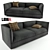 Ocean Drive: Stylish & Spacious Sofa 3D model small image 1