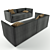 Ocean Drive: Stylish & Spacious Sofa 3D model small image 2