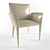 Elegant Mesh Arm Chair 3D model small image 1