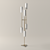 Elegant Pugil Floor Lamp 3D model small image 1