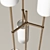 Elegant Pugil Floor Lamp 3D model small image 2