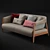 Frigerio Burton Sofa: Exquisite Resemblance 3D model small image 1