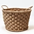 Versatile Wicker Basket - Handcrafted and Functional 3D model small image 1
