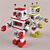 Playful Robot Toy | OBJ Format 3D model small image 1