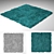 Puffy Plush Rug: Modern, Soft, and Stylish 3D model small image 2