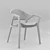 Compact Cassina ICO 133: Sleek & Functional 3D model small image 3