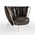 IL Loft Tulip Armchair: Modern Elegance in Every Detail 3D model small image 1