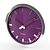 Colourful Splash Wall Clock by Karlsson 3D model small image 1
