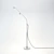 Elegant and Functional Floor Lamp 3D model small image 1