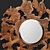 Woodland Decorative Wall Mirror 3D model small image 2