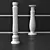 2 Balusters & Socket Set 3D model small image 2