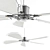 Malibu Breeze Ceiling Fan 3D model small image 2
