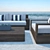 Luxury Marbella Teak Sofa 3D model small image 2