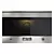 Sleek Smeg Microwave, Stainless 3D model small image 1