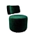 Mokka Cosmo Relax Armchair: Stylish and Comfortable 3D model small image 2