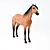 Sleek Stallion 3D Model 3D model small image 1