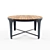 Rustic Loft Coffee Table 3D model small image 2