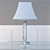 Title: Slate Table Lamp - Exquisite Lighting Solution 3D model small image 2