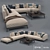 Elegant Flou Sofa for Stylish Interiors 3D model small image 1